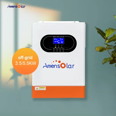Amensolar hohe Qualität hohe Qualität 5kw 10kw Wohn 3kV MPPT Hybrid-Wechselrichter Solar