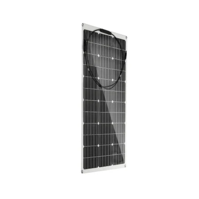 75W Mono Flexible Solarmodule mit IP68 Anschlussdose für Boote Autos RV