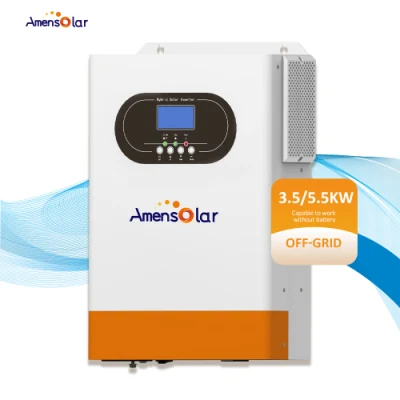 Amensolar hohe Qualität hohe Qualität 5kw 10kw Wohn 3kV MPPT Hybrid-Wechselrichter Solar