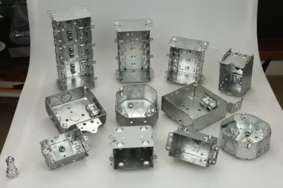 Kabeldose/Praktischer Kasten/Caja Metalica Octogonal/Abzweigdose Aus Elektrostahl