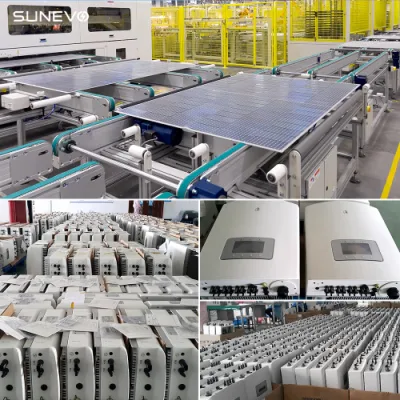 Sunevo am Netz 1 kW Sonnensystem 1000W Netzbinder 1,5 kW AC Solarstromsystem