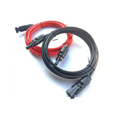 UL TUV Photovoltaik-Verlängerungskabel für Solarpanel-Anschluss DC Solar-PV-Kabel 4mm 6mm
