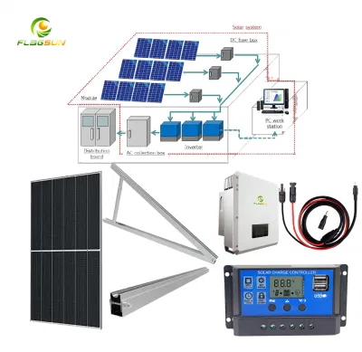 5kW Solaranlage mit 450W Solarpanel-Netz gebunden Energiespeichersystem