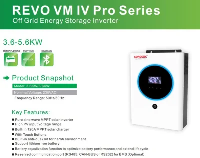 Hersteller konkurrenzfähiger Preis Solar Charge Controller 3,6kW 5,6kw off Grid Solar-Wechselrichter