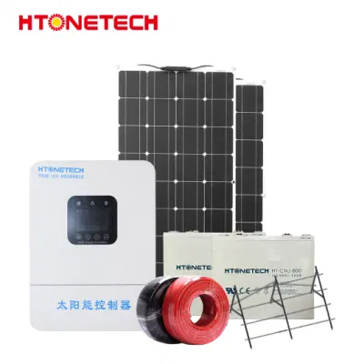 Htonetech 6000 Watt off Grid Solar System Manufacturing China 5000W 45011W 5kV Solarstromsystem mit Ladesteuerung