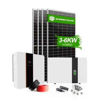 MPPT / PWM Sunway China Montagesystem Home Kit Solar mit gut Preis SWM-4kw-Hy
