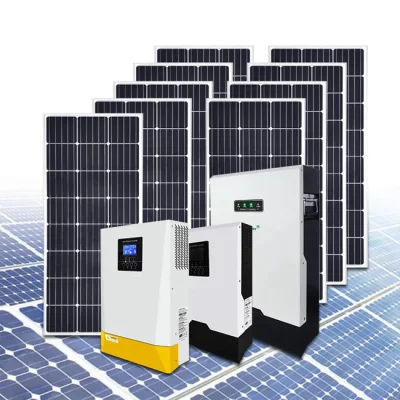 Solar Powered Poultry Farm 10kw 10000 Watt off Grid Solar System PV Panels Kit Einfache Installation komplett Set 10kw Preis