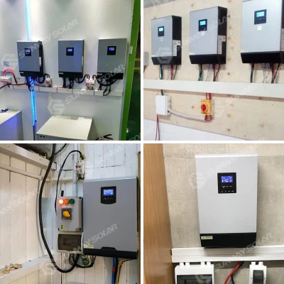 Solarmodul 1kw 2kw 3kw 5kw 8kw 10kw 15kw Solar System aus Netz für Haus / Haus Solar Power System