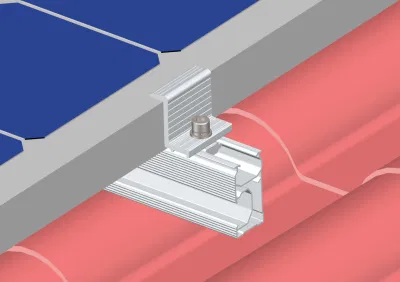 Solarleistung 1,5 kW Schiefer Halterung Edelstahl Haken PV Dachbefestigungsanlage Für Fliesendach