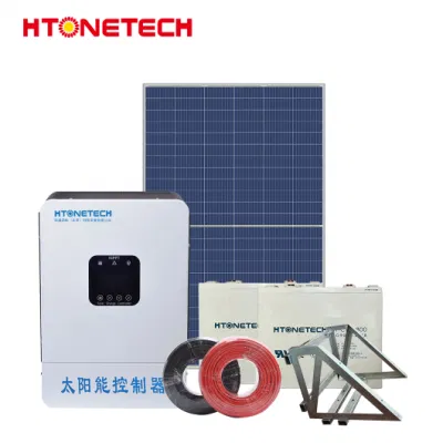 Htonetech 15kw off Grid Hybrid Solar Energy Systems Factory China 10017W 5kw Solarstromanlage für Zuhause in Bangladesch
