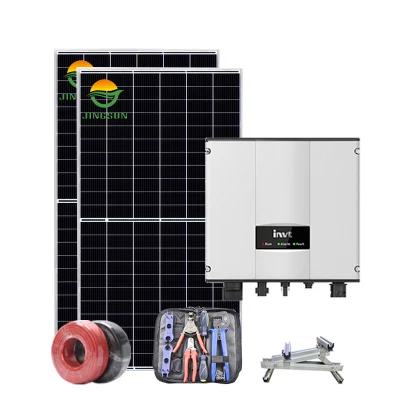 Günstige 5kw 10kw 15kw 20kw 25kW auf Grid/Grid gebunden PV Solarpanel Power System für Haus Solar Power System Energie Fabrikpreis