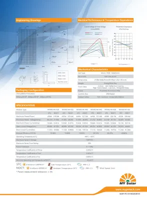 Beste Qualität Jinko/Longi/Ja/Canadian/Risen/My Solar 440W 445W 450W 455W 460W High Effizienz monokristalline polykristalline PV Solarmodule Preis