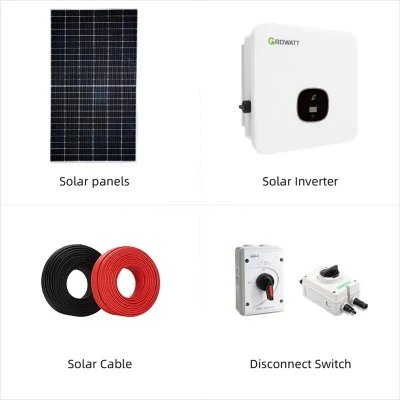 10kW auf Netz Solar Solar-Power-System 10000 Watt komplett Home Solar Panel System Kit