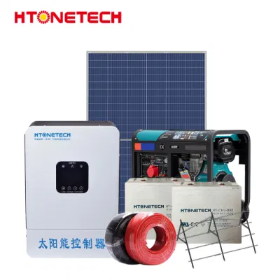 Htonetech Solar Systems off Grid Complete 10kw 5kw China 300W 3034W 1,5 kW monokristalliner Solarpanel 12000 Watt Dieselgenerator 10000 Kwh Sonnensystem