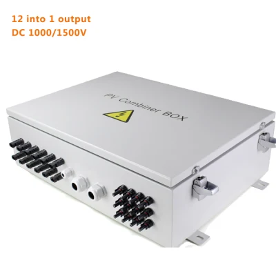 6strings 4 in 2 out Solar DC PV Combiner Junction Box für Solaranlage 6/1
