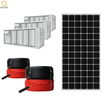 Hochspannung 10kWh 15kwh 20kwh 30kwh 40 kWh Solar-Wechselrichter Home Energie Off Grid Power Lithium Batterie Solar Container System Mit CE Bess