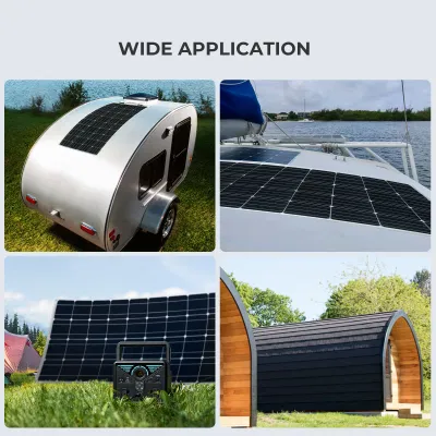 Günstige Preis 200W Solarpanel für Boote, Wohnmobil, Camping