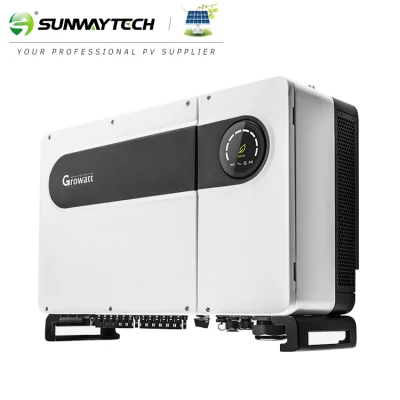50kW 60kW auf Netzsolarsystem-Lösung mit Growatt Inverter