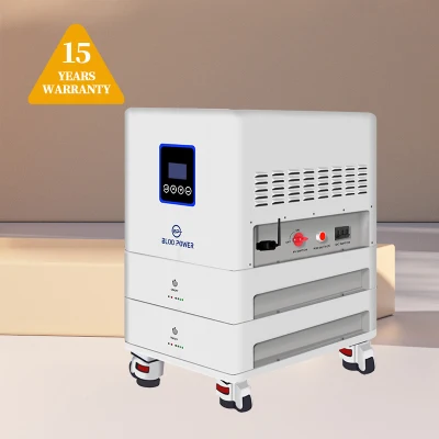 Bloopower 5kw Off Grid Lithium-Batterien für zu Hause 15kwh 20 KW 20kw 20 kWh Li Ion Bodenstativ Typ für Solarenergie mit Inverter-System