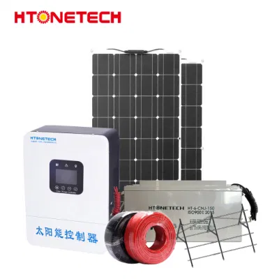 Htonetech 15kw off Grid Hybrid Solar Energy Systems Factory China 10017W 5kw Solarstromanlage für Zuhause in Bangladesch