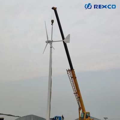 10kW 220V Off Grid Solar Wind Turbine System