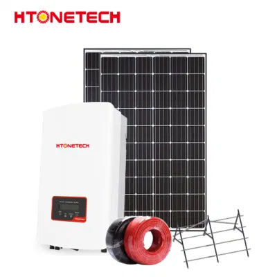 Htonetech 4500W Solar Power Inverter Hybrid Lithium Batterien Solarzellen China Hersteller 30kw 40kw 50kw auf Netz Solar Power System 7kW 220V