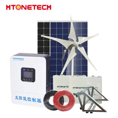 Htonetech Monokristalline Flexible Voll Schwarze Solarmodule Herstellung 1,5 Kw Solar System China Wind Diesel Hybrid-System mit Wind Solar Windenergieanlage