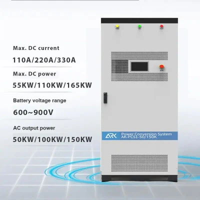 50kW Hybrid Solar Storage Inverter on and off Grid dreiphasig Eigenständiger Wechselrichter unterstützt N+1 Power Conversion System PCS