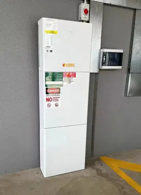 Stromversorgung Solar Home Elektrische Batterie-Speichersystem Ifepo4 Ess Off Grid on Grid 5kwh 10kWh Lithium-Ionen-Akku MPPT 51,2V