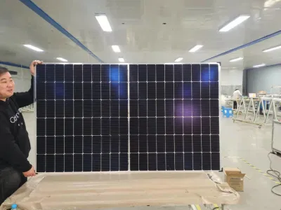 450W 500W 525W 550W Mono kristallines Silizium Photovoltaik Halbschnitt Solarzellen-Panel Preis