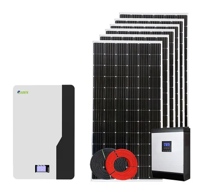 China Hersteller Großhandelspreis 4kw PV-Zellen Modul Energie Storage Station Solar Fan System