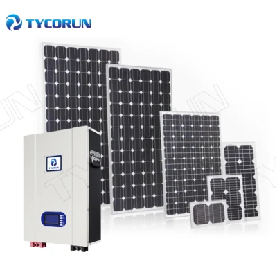 Tycorun Großhandel off Grid Solar Home Energy System 1kw 3kw 5kW 10kw 15kw Solargenerator-Stromsystem mit LiFePO4 Lithium Batterie