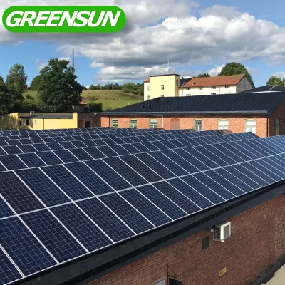 Greensun Home/Industrie/Handel Energie 3 Phase Sonnensystem 5kw 10kw 15kW 20kw 30kw 50kw Off Grid Hybrid Solar Energy System Preis