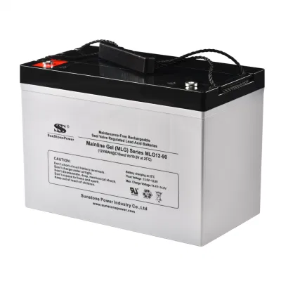 12V 60Ah Bleisäure Gel wiederaufladbare Solarspeicher-Batterie Solar Energie Solar Power Sonnensystem Off-Grid Solar