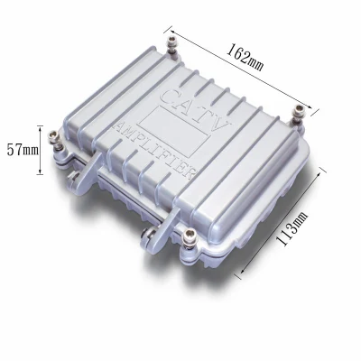 Benutzerdefinierte Siz Kleine Metall Custom Wasserdicht Druckguss Aluminium Junction Box für Solarenergiegerät