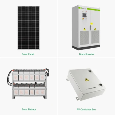 China Top 30kw 150kw 50 kVA Grid System Hybrid Inverter Solaranlage mit Fabrikpreis