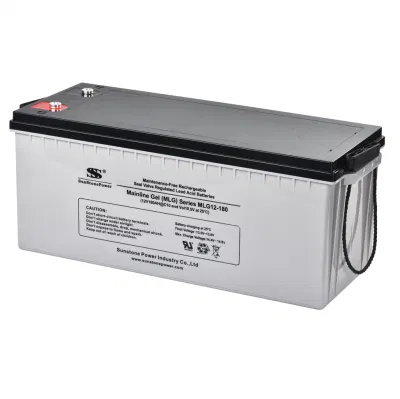 12V 60Ah Bleisäure Gel wiederaufladbare Solarspeicher-Batterie Solar Energie Solar Power Sonnensystem Off-Grid Solar