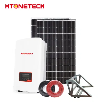 Htonetech 4500W Solar Power Inverter Hybrid Lithium Batterien Solarzellen China Hersteller 30kw 40kw 50kw auf Netz Solar Power System 7kW 220V