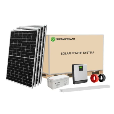 Solarmodul 1kw 2kw 3kw 5kw 8kw 10kw 15kw Solar System aus Netz für Haus / Haus Solar Power System