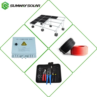 USA Standard 3kw 5kw 6kw 8kw 10 kW 10000 Watt Solarpanel-System auf Netz 10kw Home Power Sonnensystem
