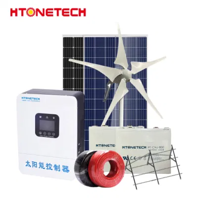 Htonetech Monokristalline Flexible Voll Schwarze Solarmodule Herstellung 1,5 Kw Solar System China Wind Diesel Hybrid-System mit Wind Solar Windenergieanlage
