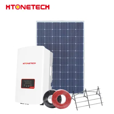 Htonetech 4500W Solar Power Inverter Hybrid Lithium Batterien Solarzellen China Hersteller 30kw 40kw 50kw auf Netz Solar Power System 7kW 220V