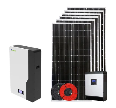 China Hersteller Großhandelspreis 4kw PV-Zellen Modul Energie Storage Station Solar Fan System