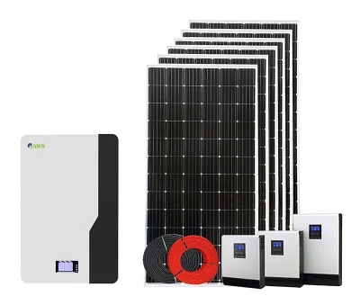 China Hersteller Großhandelspreis 4kw PV-Zellen Modul Energie Storage Station Solar Fan System