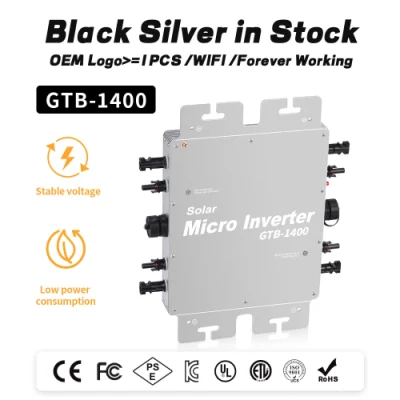 Microinverter 2000W 2400W 2800W Wasserdichter Solar-Wechselrichter 12 Jahre Hersteller IP68 Stromversorgung des Mikrowechselrichters