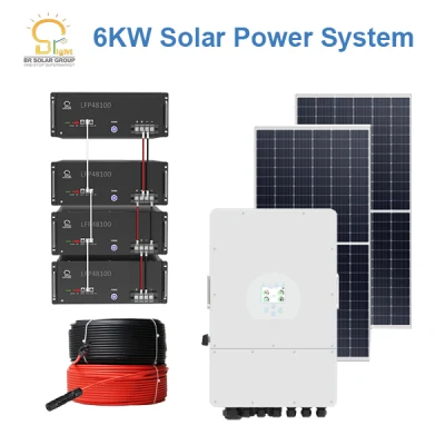 5kW 8kw 10kw 15kw 20kw 30kw Eigenheim monokristallines Off-Grid Solarspeicher Powered Energy PV Panel System