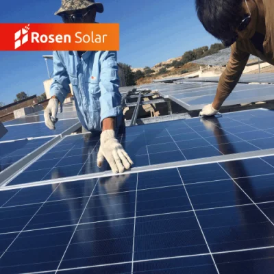 Rosen 10 kW Sonnensystem Solarpanel 5kw 7kw 10kw Auf Netz Solar Energy System Home Preis