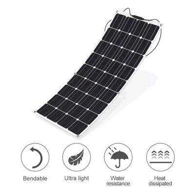 Günstige Preis 200W Solarpanel für Boote, Wohnmobil, Camping