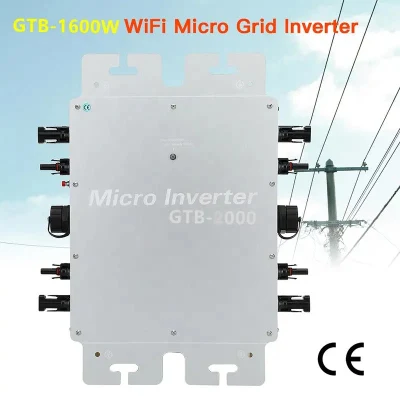 Microinverter 2000W 2400W 2800W Wasserdichter Solar-Wechselrichter 12 Jahre Hersteller IP68 Stromversorgung des Mikrowechselrichters