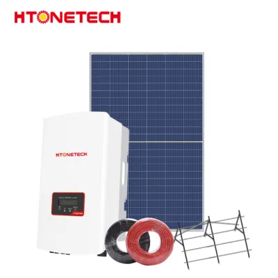 Htonetech AC Solar Power Inverter 9kW Solar Panel System China Fertigung 5000W 45000W 3kw auf Grid Hybrid Solar Energy System